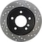 Centric Parts Sport Drilled/Slotted Brake Rotor, 127.45067L 127.45067L - alternate 1